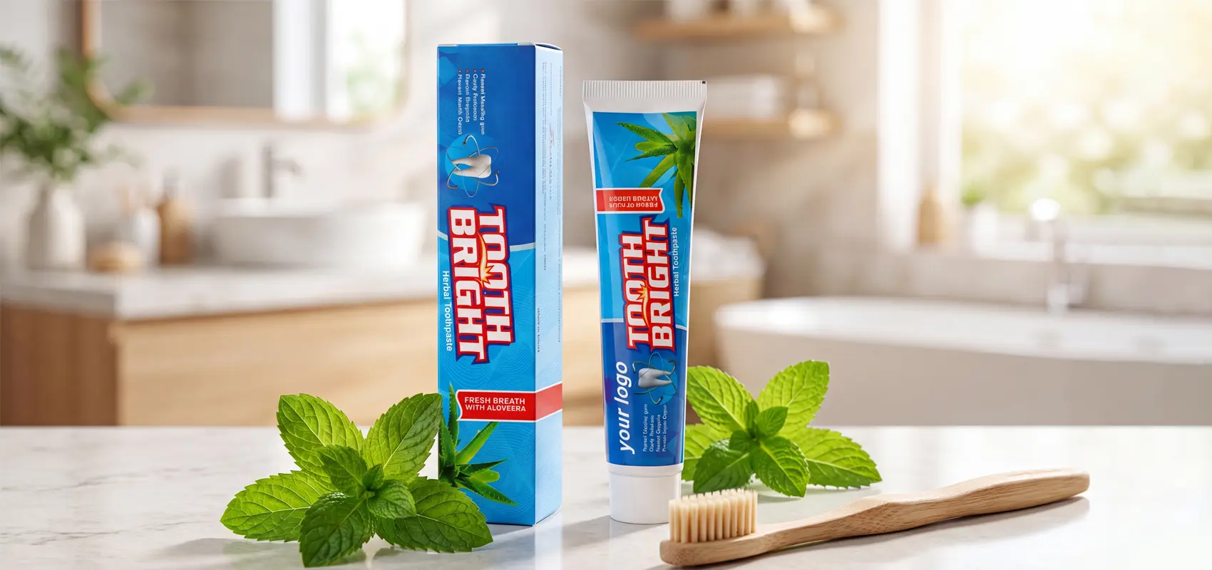 Jinmao Cosmetics on lanseerannut yrttipohjaisen minttuhammastahnan, joka keskittyy suun hoitoon ja tuoreuteen.